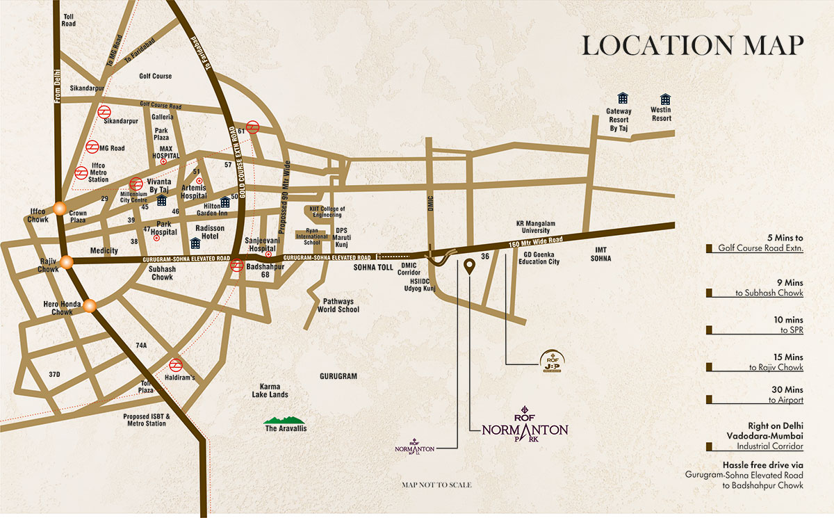 ROF Senior Living Location Map
